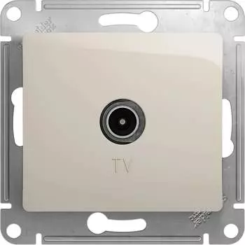 Оконечная tv розетка Systeme Electric Glossa GSL000991