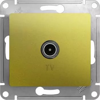 Оконечная tv розетка Systeme Electric Glossa GSL001091