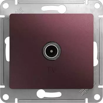 Оконечная tv розетка Systeme Electric Glossa GSL001191