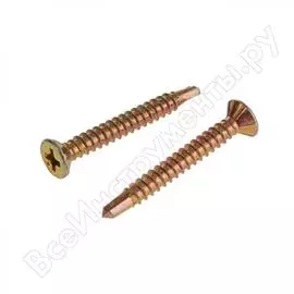 Оконные саморезы с буром tech-krep 3,9х32 500 шт желтые коробка с ок. 138589