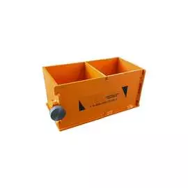 Окрашенная двухгнездовая кубическая форма TeaM 2ФК-100/4 2ФК1004К