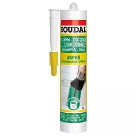 Окрашиваемый герметик Soudal