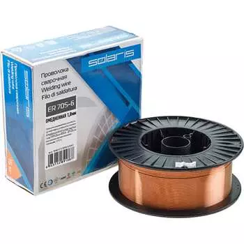 Омедненная сварочная проволока SOLARIS