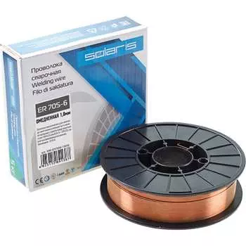 Омедненная сварочная проволока SOLARIS ER 70S-6 WM-ER70S6-10050