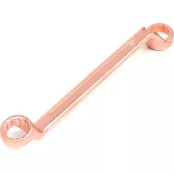 Омедненный двусторонний ключ накидной SITOMO SIT 290419