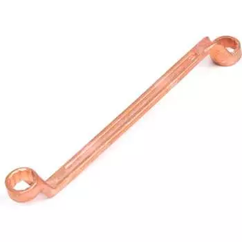 Омедненный двусторонний ключ накидной SITOMO 290412