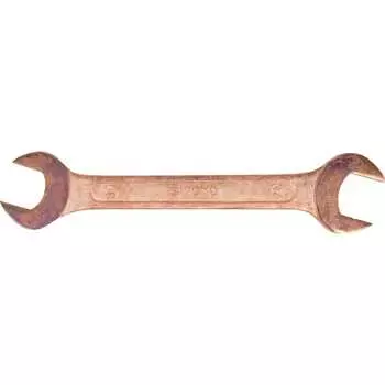 Омедненный двусторонний рожковый ключ SITOMO SIT 131113