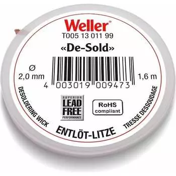 Оплетка для выпайки для выпайки WELLER 51301199