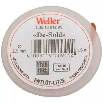 Оплетка для выпайки WELLER 51301299