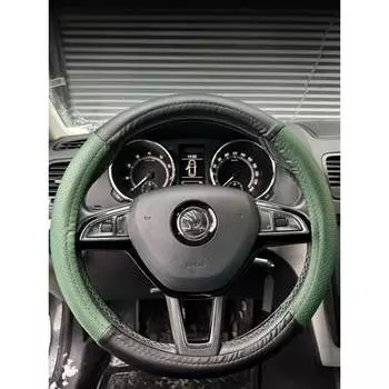 Оплетка на рулевое колесо AVTOLIDER1 Liec-2Perf-0134GR