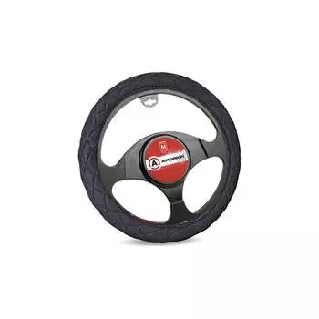 Оплетка руля AUTOPROFI SP-9020 BK M