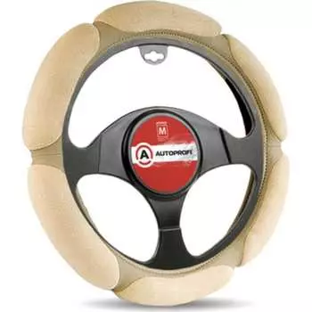 Оплетка руля AUTOPROFI SP-5026 BE M
