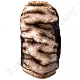 Оплетка skyway arctic-6 m, белая, кончики бежевые, искусственный мех s01107028