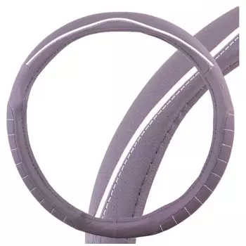 Оплетка skyway combo-1 m серо/белая экокожа s01102319