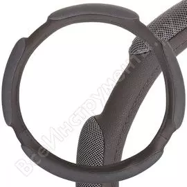 Оплетка skyway sponge grid 4 подушечки, l, серая экокожа s01102387