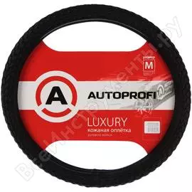 Оплетка руля AUTOPROFI AP-800 BK M