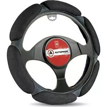 Оплетка руля AUTOPROFI SP-5026 BK M