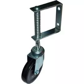 Опорное обрезиненное поворотное колесо для гаражных ворот MFK-TORG 3640-T16-HR