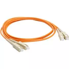 Оптический дуплексный патч-корд LANMASTER LAN-2SC-2SC/OM2-1.0