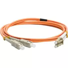 Оптический дуплексный патч-корд LANMASTER LAN-2LC-2SC/OM2-2.0