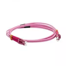 Оптический дуплексный патч-корд LANMASTER LAN-2LC-2LC/OM4-10