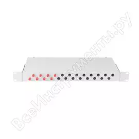 Оптический кросс NIKOMAX NMF-RP08FCUS2-WS-ES-1U-GY