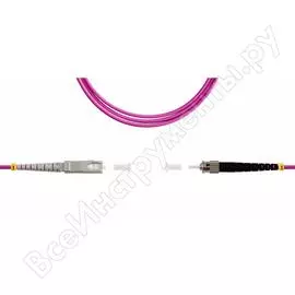 Симплексный оптический патч-корд TopLan PC-TOP-OM4-SC/P-ST/P-0.5