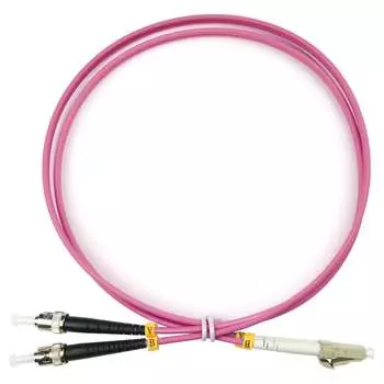 Оптический шнур Cabeus FOP-50-OM4-LC-ST-5m