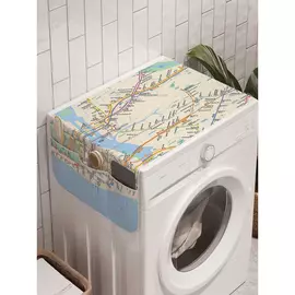 Органайзер для хранения на стиральную машину AMBESONNE