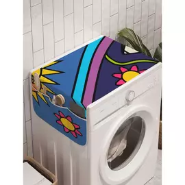 Органайзер для хранения на стиральную машину AMBESONNE