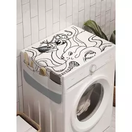 Органайзер для хранения на стиральную машину AMBESONNE