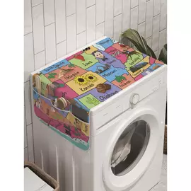 Органайзер для хранения на стиральную машину AMBESONNE