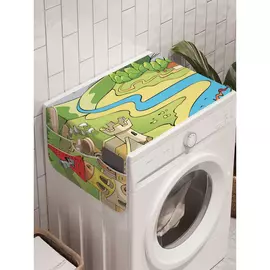 Органайзер для хранения на стиральную машину AMBESONNE