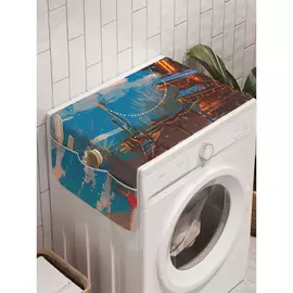 Органайзер для хранения на стиральную машину AMBESONNE