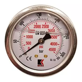 Осевой глицериновый гидравлический виброустойчивый манометр АРКАИМ WKP1007 WKP1007O315D63G14