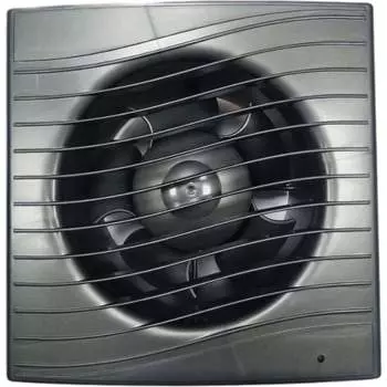 Осевой вентилятор вытяжной ВИЕНТО В125СВ STILL (240 м3), ВОЛНА, gray metal, шарикоподшипник В125СВ STILL gray-B ВИЕНТО В125СВ STILL gray-B