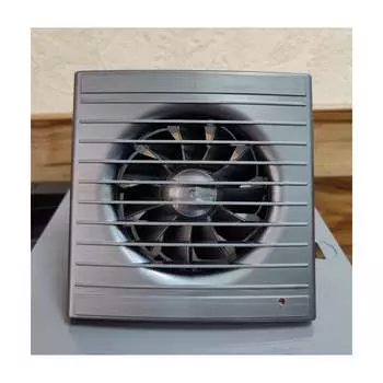 Осевой вытяжной вентилятор ВИЕНТО ВОЛНА В100СНК STILL gray