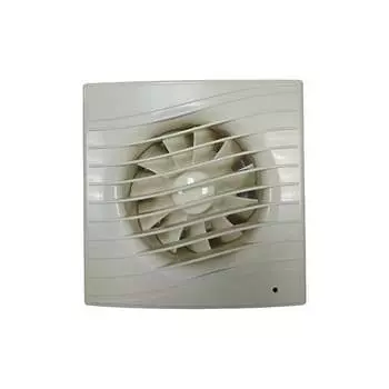 Осевой вытяжной вентилятор ВИЕНТО ВОЛНА В100СТК STILL ivory