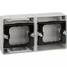 Основание под 2-местную рамку Simon S44 Aqua 4400761-035