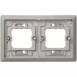 Основание под 2-местную рамку Simon S44 Aqua 4400620-035