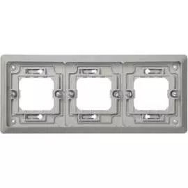 Основание под 3-местную рамку Simon S44 Aqua 4400630-035