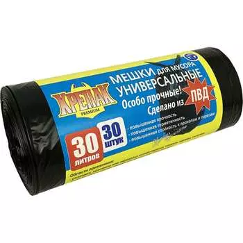 Особо прочные мешки для мусора Крепак 4607075710788
