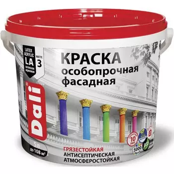 Особопрочная фасадная краска DALI 21106