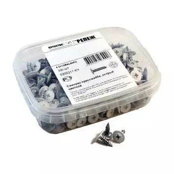 Острая прессшайба качественный крепеж 4,2/13 белая 0200211 КЧ