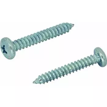 Остроконечный оцинкованный саморез ЦКИ 6.3x100, DIN 7981, 50 шт. 12174