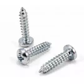 Острый оцинкованный саморез КВАДРА