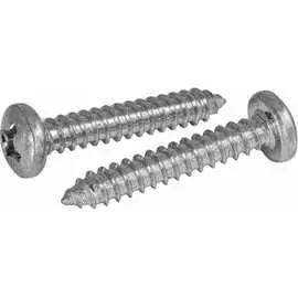 Острый оцинкованный саморез КВАДРА 4.8x25 DIN7981 250 шт. 814825050250