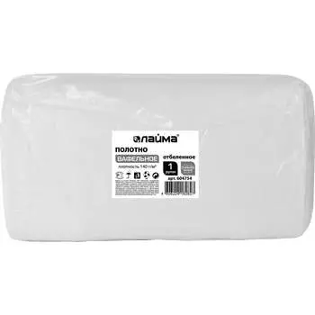 Отбеленное вафельное техническое полотно LAIMA 604754