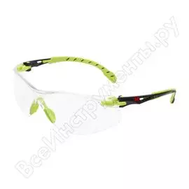 Открытые очки из поликарбоната с покрытием scotchgard 3м solus 1000 s1201sgaf-eu 7100078882