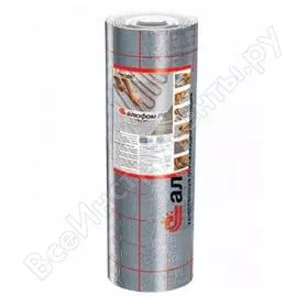 Отражающая изоляция в конструкцию теплый пол Алюфом 24252